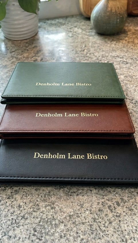 Custom check presenters — customer photo